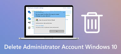 Delete Administrator Account Windows 10